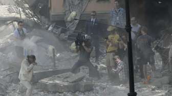 Aktor Inggris Daniel Craig syuting Film "Spectre".