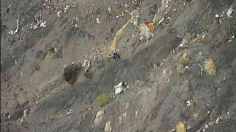 Pesawat Germanwings dari Barcelona menuju Duesseldorf. [Reuters]
