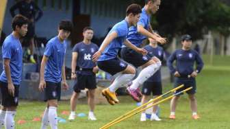 Latihan Timnas Korea U-23