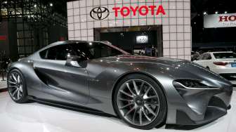 Toyota FT1 concept. [REUTERS/Mike Segar]