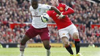 Babak I: Manchester United 1, Aston Villa 0
