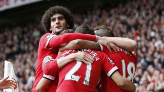Tumbangkan The Villans, MU Tembus Tiga Besar
