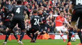 Arsenal Permalukan Liverpool di Emirates