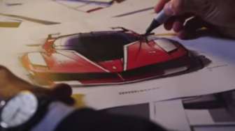 VIDEO: Begini Cara Membuat Mobil Balap Ferarri