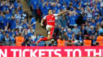 Dua Gol Alexis Sanchez Bawa Arsenal ke Final Piala FA