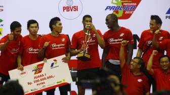 Jakarta Electric Sandingkan Gelar Juara Proliga 2015