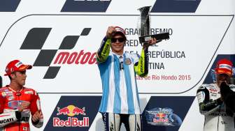 Valentino Rossi Juara di Argentina