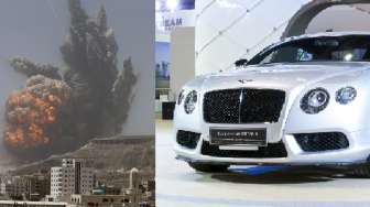 Pangeran Saudi Hadiahi 100 Bentley Bagi Pilot Tempur Pembom Yaman