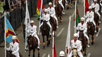 Parade Budaya Negara Peserta KAA