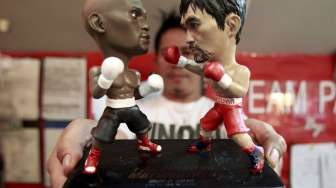 VIDEO: Begini Latihan Pacquiao Jelang Laga Kontra Mayweather