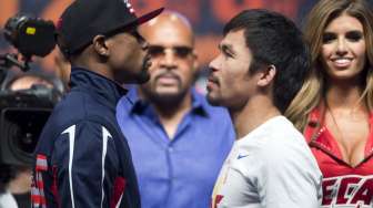 Mayweather vs Pacqiuao Perebutkan Tiga Gelar Sekaligus