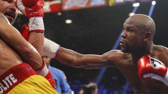 Sekali Pukul Mayweather Kantongi Rp15,5 M