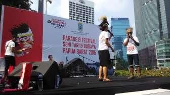 Mengenal Papua Barat di Acara Car Free Day di Bundaran HI