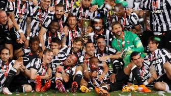 Juventus juara Coppa Italia. (Reuters / Giampiero Sposito)