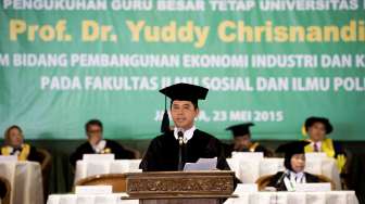 Yuddy Chrisnandi Jadi Guru Besar