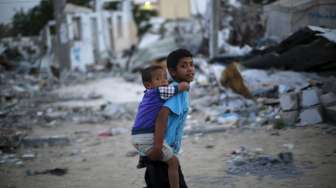 Diserang Satu Roket, Israel Balas Gempur Gaza