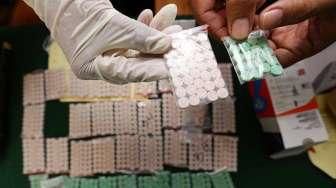 Kasus Narkoba di Sumsel Meningkat, Polisi Amankan 5,5 Kg Sabu dan Pil Ekstasi 282 butir.