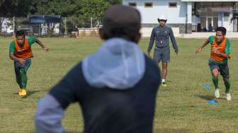 Latihan Timnas Jelang SEA Games