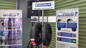 Michelin: Ban Motor Tanpa Bungkus Plastik Aman Digunakan