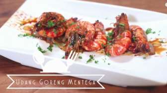 VIDEO: Resep Membuat Udang Goreng Mentega  