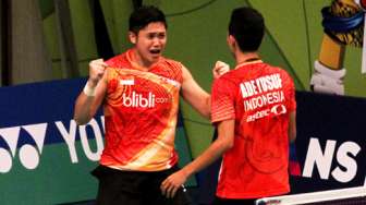 Bekuk "Duo Mads", Wahyu/Ade Raih Tiket Perempat Final