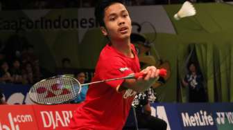 Anthony Ginting Bikin Kejutan, Tommy Sugiarto Tergusur