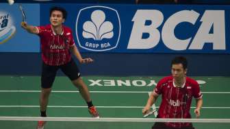 Dikalahkan Pasangan Cina, Ahsan/Hendra Gagal ke Final