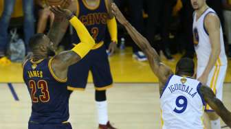 LeBron Cetak 44 Poin, Cavs Ditekuk Warriors