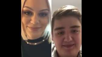 VIDEO: Keren, Jessie J Berduet dengan Fansnya Via Online