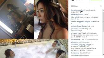 Usai Menikah, Nadia Vega Posting Foto Mandi Bareng