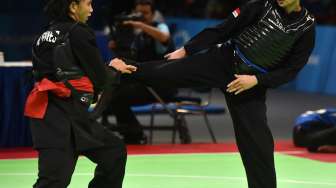 Raih Emas, Tri Juanda Selamatkan Muka Tim Pencak Silat