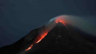 Guguran Lava Sinabung