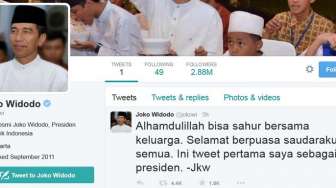 Ulang Tahun Ke-54, Ini Kicauan Perdana Presiden @jokowi