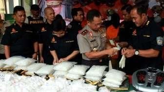 Polres Jakbar Kejar Pemilik 13 Kilogram Shabu-shabu