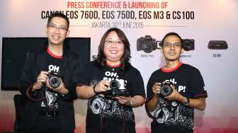 Datascrip Boyong Tiga Kamera Mirrorless Canon EOS ke Indonesia