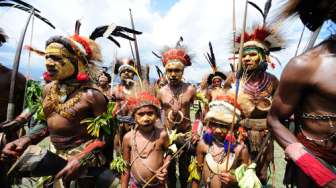 Warga Papua Nugini Huni Tujuh Kampung di Selatan Papua