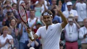 Roger Federer Lolos ke Babak Ketiga