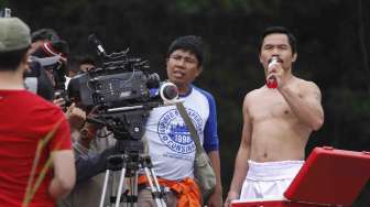 Duel Pacman dan Chris John di Merapi