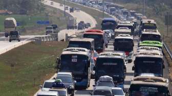 Volume Kendaraan di Tol Cikarang Utama Terus Bertambah