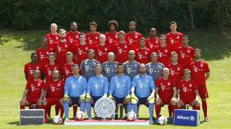 Sesi Pemotretan Skuad Bayern Munich