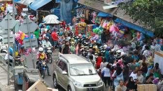 Pasar Gembrong Jakarta Timur Kebakaran