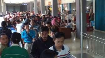 Terminal Tirtonadi Solo Dipadati Penumpang Arus Balik