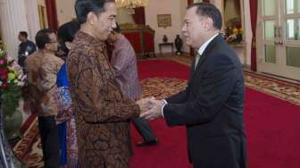 Jokowi Gelar Halal Bihalal