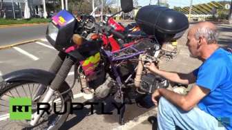 VIDEO: Diciptakan, Motor Berbahan Bakar Air