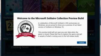 Yeay! Game Legendaris Solitaire Kembali di Windows 10