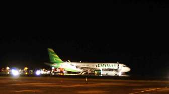 Pesawat Citilink Tergelincir