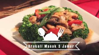 VIDEO: Resep Brokoli Tiga Jamur
