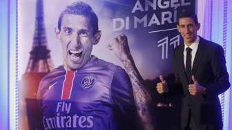 Di Maria Resmi Berseragam PSG