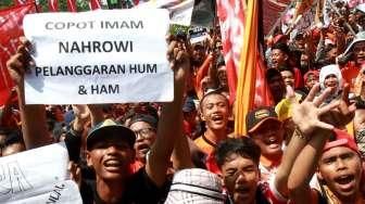 Jakmania Gerudug Kemenpora