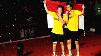 Kalahkan Pasangan Korsel, Hendra/Ahsan Maju ke Final Super Series